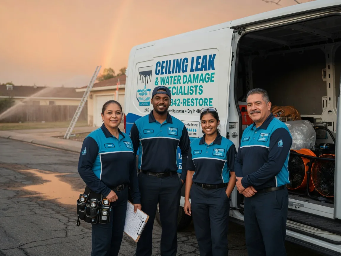 Ceiling Leak Cleanup company in Grand Mound, IA